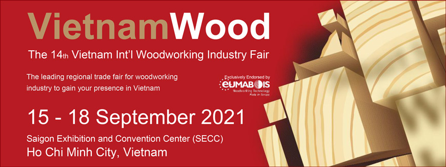 Triển lãm VietnamWood 2022 về ngành công nghiệp chế biến gỗ
