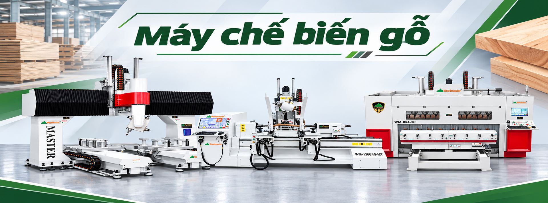 Máy chế biến gỗ chính hãng Woodmaster