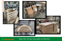 MÁY GIA CÔNG TRUNG TÂM CNC 3D 5 TRỤC 2 BÀN 4 DAO TẢI NẶNG WOODMASTER 13579