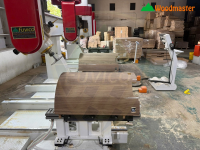 Máy phay CNC 3D 5 trục 4 đầu làm việc đồng thời 2 bàn kép Woodmaster mới nhất 2025 13611