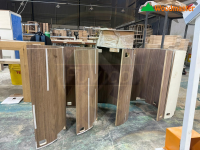 Máy phay CNC 3D 5 trục 4 đầu làm việc đồng thời 2 bàn kép Woodmaster mới nhất 2025 13613