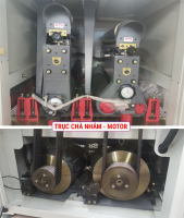 MÁY CHÀ NHÁM THÙNG 2 TRỤC TẢI NẶNG 700MM 7 TẤC 14243