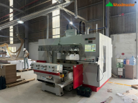 MÁY PHAY CNC 4 TRỤC 16 DAO KẸP XOAY 360 ĐỘ GIA CÔNG CHÂN BÀN GHẾ 14250