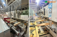 MÁY PHAY CNC 4 TRỤC 16 DAO KẸP XOAY 360 ĐỘ GIA CÔNG CHÂN BÀN GHẾ 14256