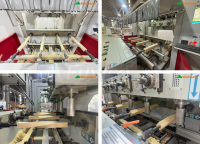 MÁY PHAY CNC 4 TRỤC 16 DAO KẸP XOAY 360 ĐỘ GIA CÔNG CHÂN BÀN GHẾ 14257