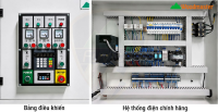 MÁY CHÀ NHÁM PHÔI NGẮN BĂNG TẢI HÚT CHÂN KHÔNG 14612