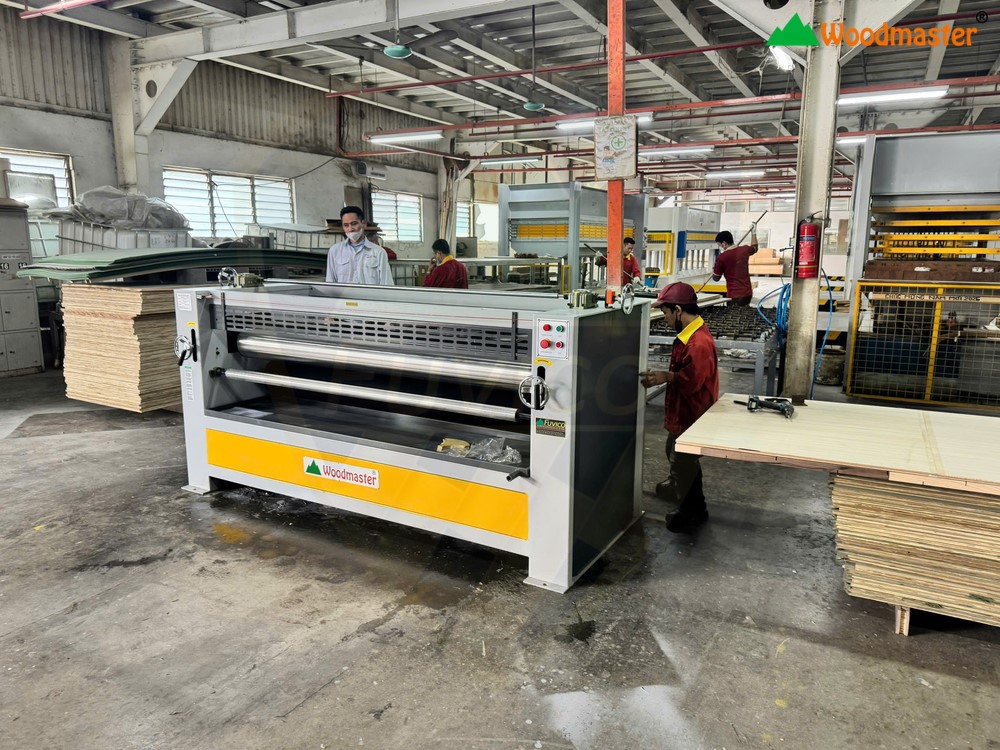 Máy lăn keo dán gỗ 1 mặt 650mm WM-650GS1 Woodmaster | Đại Phúc Vinh CNC 14231