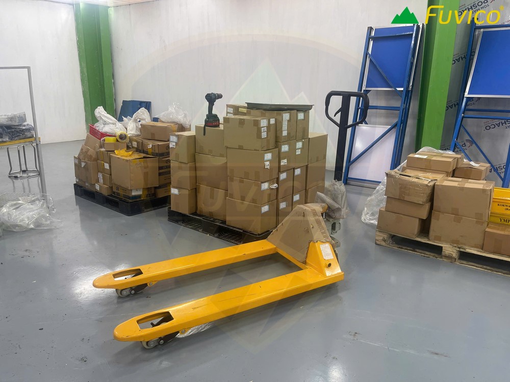 Đánh Giá Chi Tiết Xe Nâng Tay Thủy Lực 3000kg AC-3000 Cho Ngành Chế Biến Gỗ 14335