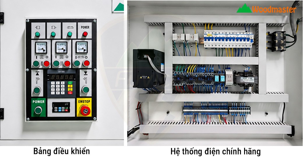 MÁY CHÀ NHÁM PHÔI NGẮN BĂNG TẢI HÚT CHÂN KHÔNG 14612