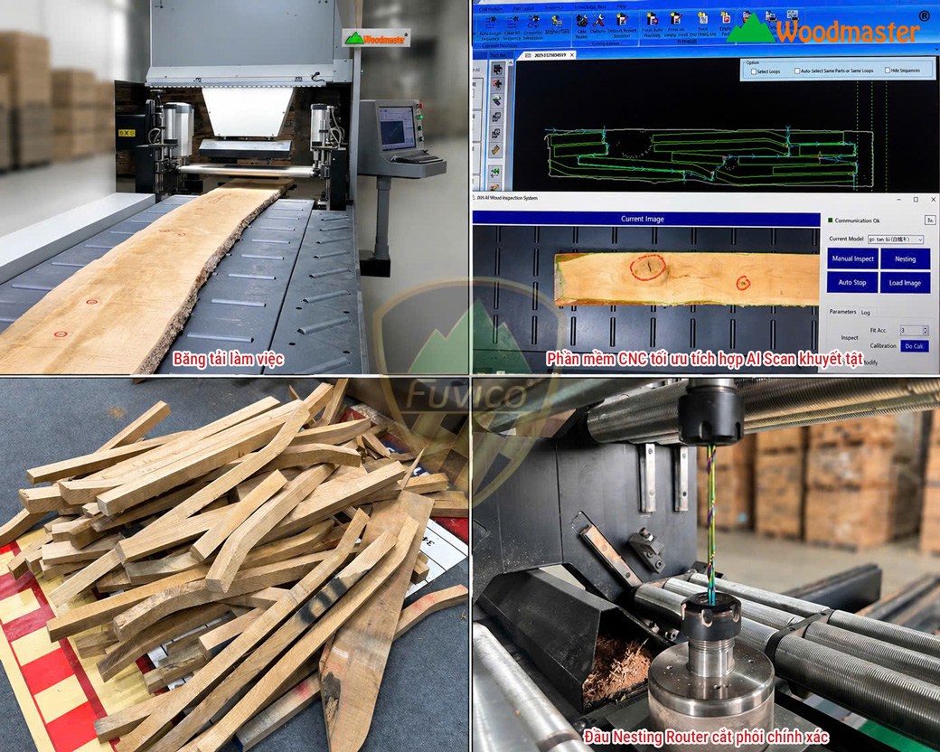 Woodmaster WM-0625AI-R: Máy CNC Chế Biến Gỗ Lọng Router AI Nesting Hàng Đầu 14635