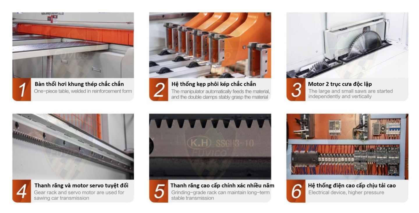MÁY CƯA PANEL SAW CNC OPTIMIZE ( full option, pm cắt tối ưu) 10934