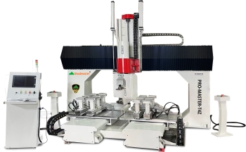 MÁY PHAY CNC 3D 5 TRỤC TẢI NẶNG 4 DAO