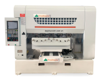 MÁY PHAY CNC 4 TRỤC 16 DAO KẸP XOAY 360 ĐỘ GIA CÔNG CHÂN BÀN GHẾ 7205