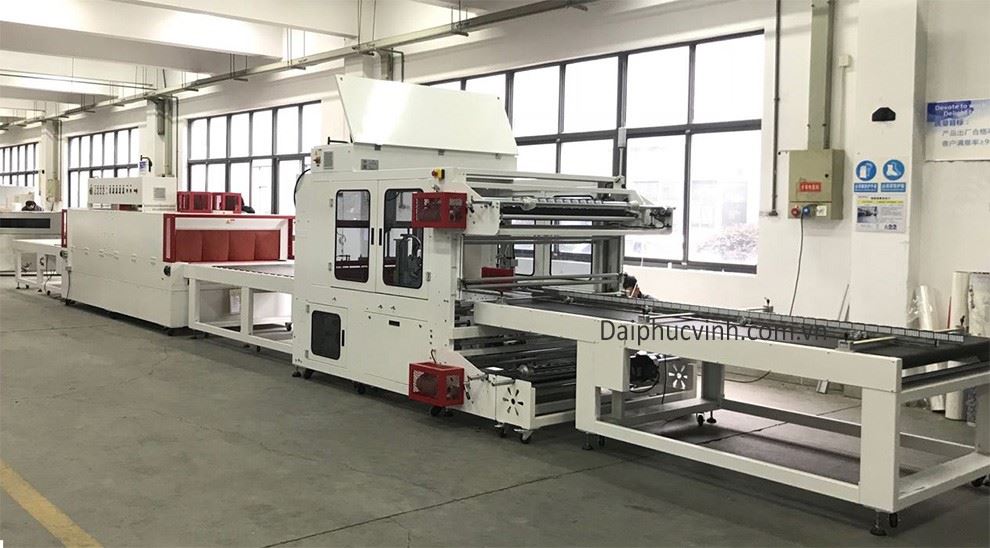 DÂY CHUYỀN DÁN PHỦ MÀNG NILON TỰ ĐỘNG