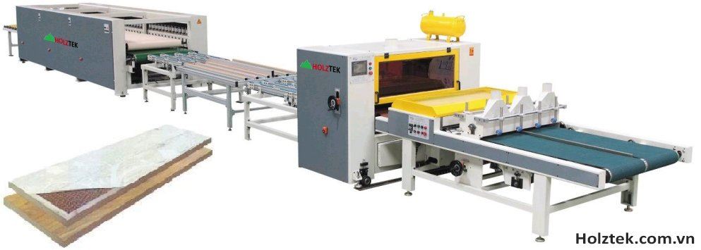 DÂY CHUYỀN ÉP CỬA TỰ ĐỘNG HTL-1300AD