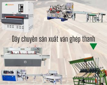 Dây chuyền sản xuất ván ghép thanh