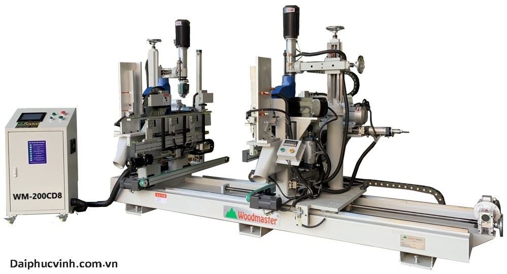 MÁY CẮT KHOAN 2 ĐẦU TỰ ĐỘNG Cắt chỉnh độ khoan sau