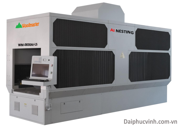 MÁY CNC AI NESTING LASER WM-0830AI-LS CHUYÊN VẼ ĐƯỜNG LỌNG 