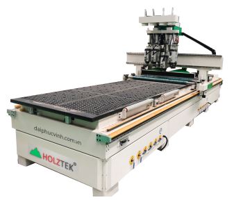Máy cnc nesting 4 đầu bàn đôi