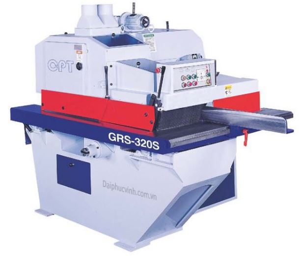 MÁY CƯA RONG NHIỀU LƯỠI TẢI NẶNG PHÔI NGẮN ĐÀI LOAN GRS-320S