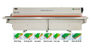 MÁY DÁN CẠNH VÁT NGHIÊNG 45 ĐỘ - PRO-45E