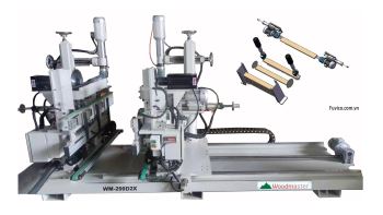 MÁY KHOAN 2 ĐẦU TỰ ĐỘNG 4 TRỤC WM-200D2X