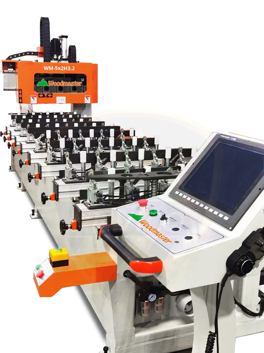 MÁY LÀM MỘNG CNC 10 ĐẦU ( 5X2) TẢI NẶNG 3.2M 