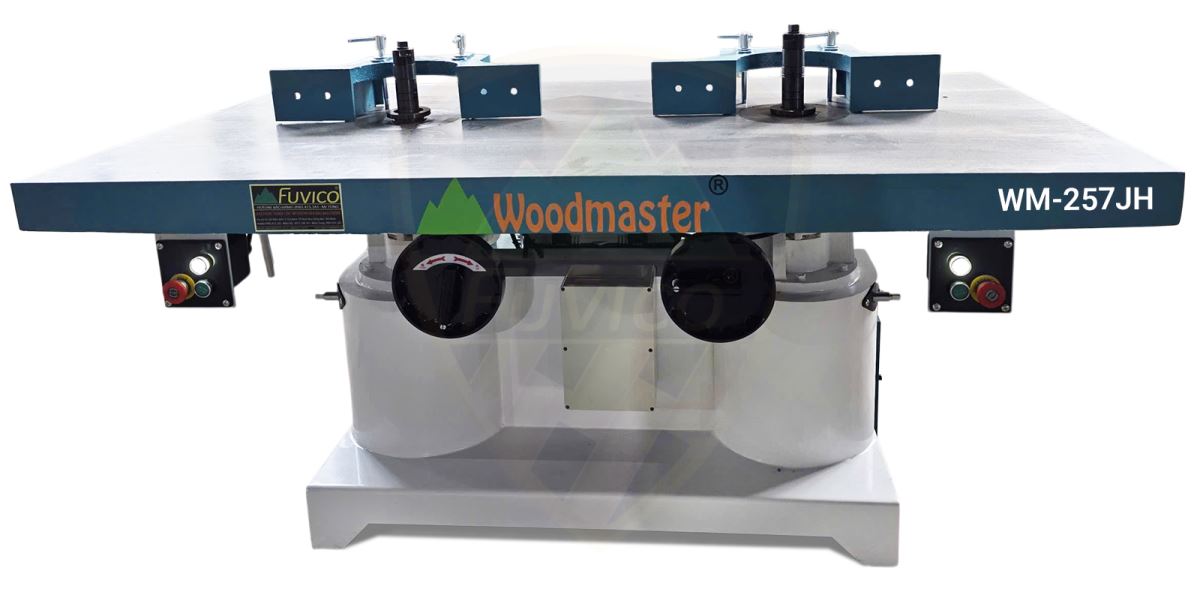 MÁY PHAY TUBI 2 TRỤC TẢI NẶNG BÀN LỚN WM-257JH