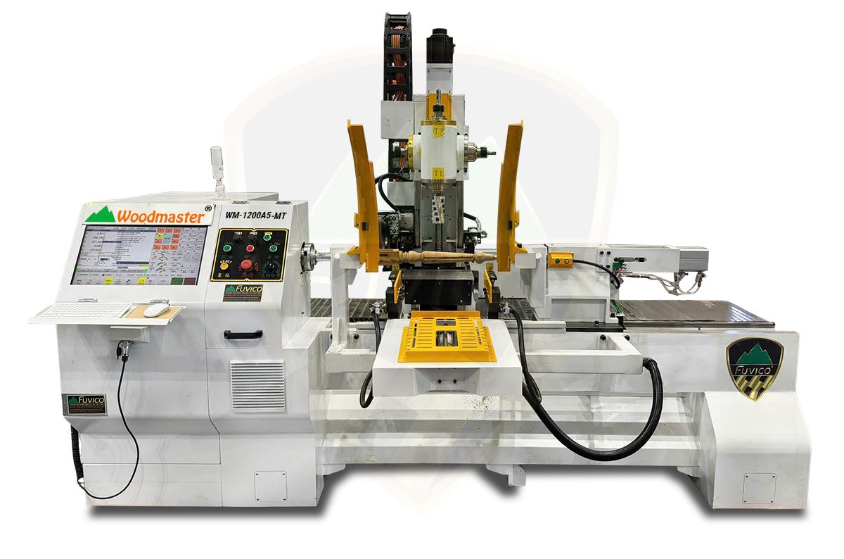 MÁY PHAY TIỆN CNC 5 TRỤC NẠP PHÔI TỰ ĐỘNG WM-1200A5-MT
