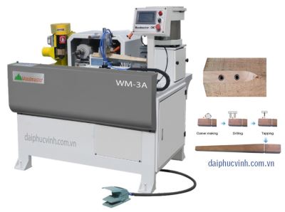 Máy cnc phay tubi khoan cấy ốc WM-3A
