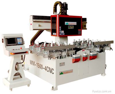MÁY LÀM MỘNG ÂM CNC 4 ĐẦU