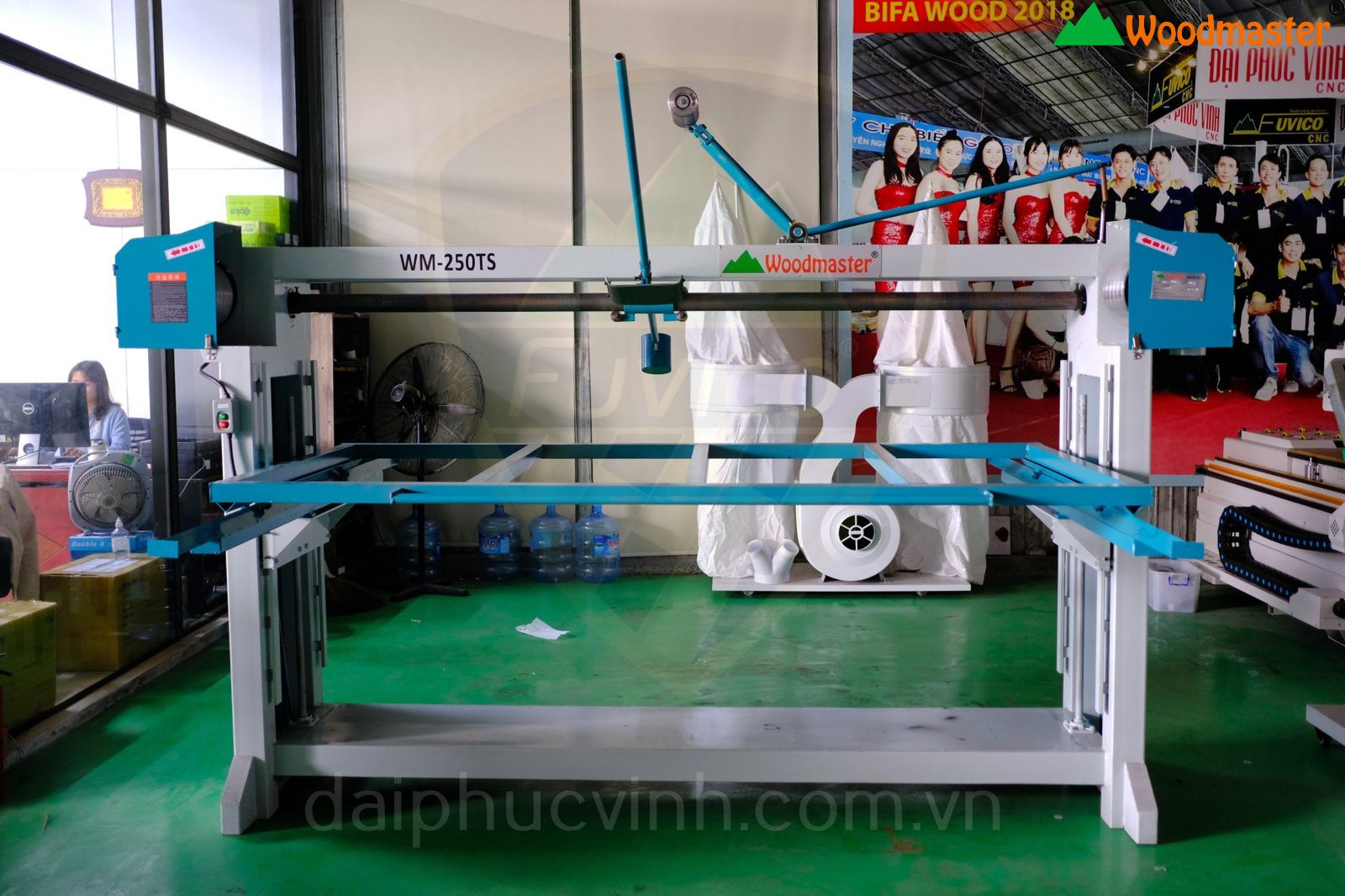 MÁY CHÀ NHÁM BĂNG NẰM 2500MM | WM-250TS