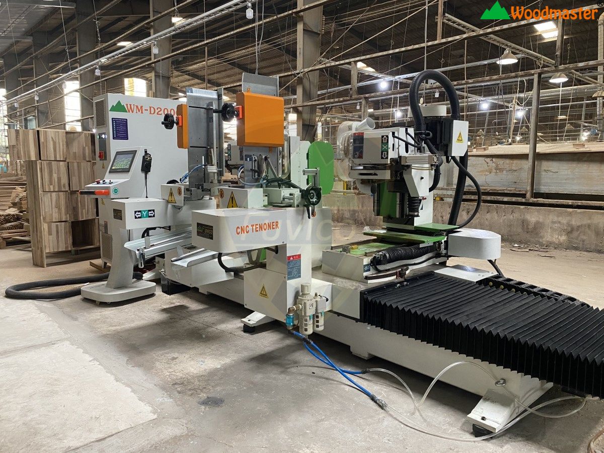 Máy làm mộng âm dương CNC kết hợp Woodmaster